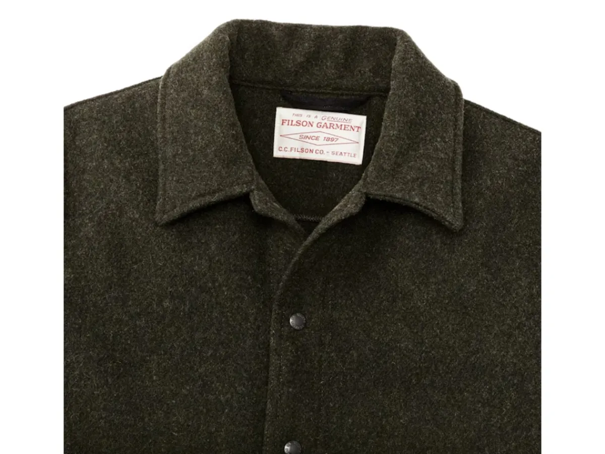 Outerwear | Jackets<Filson Mackinaw Work Jacket Forest Green