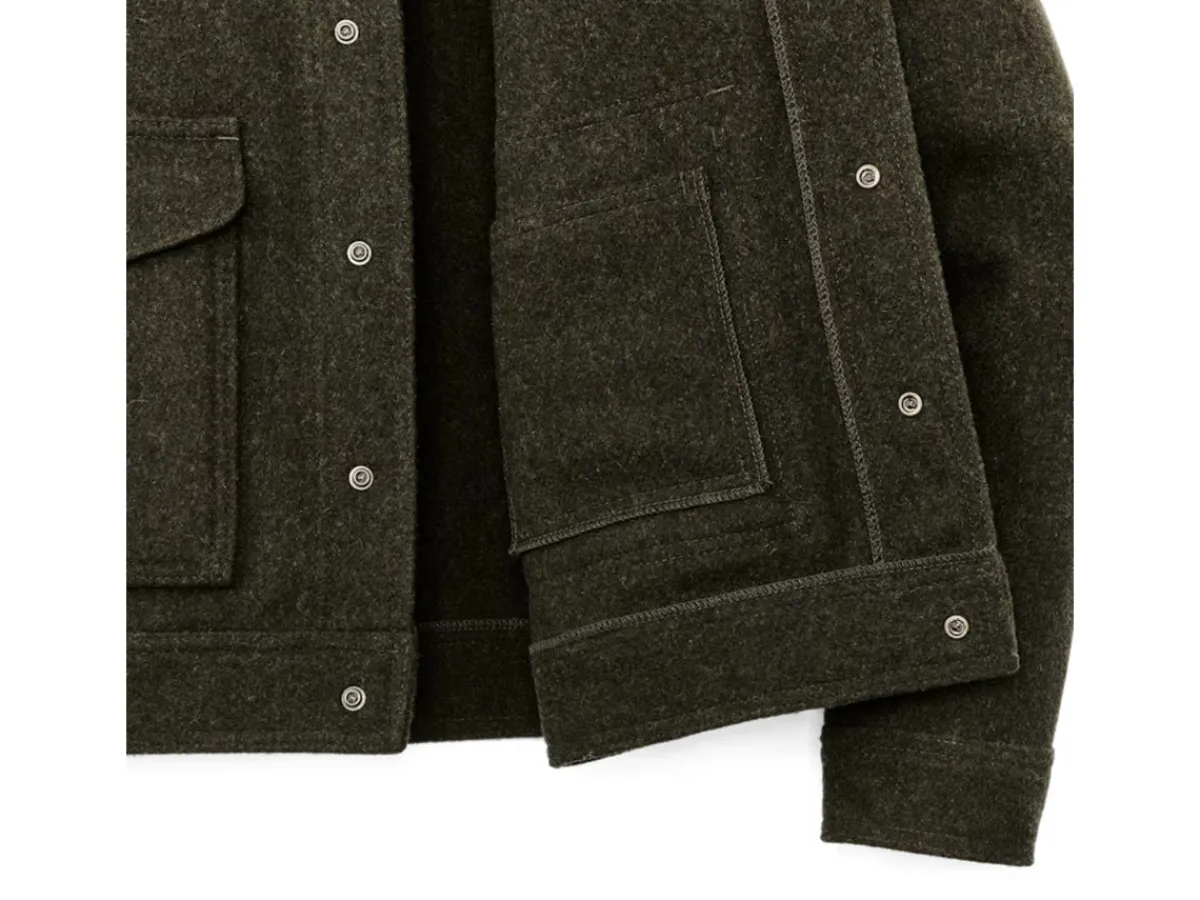 Outerwear | Jackets<Filson Mackinaw Work Jacket Forest Green