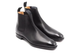 Elastic Sides | Boots<Crockett & Jones Maitland Black Calf