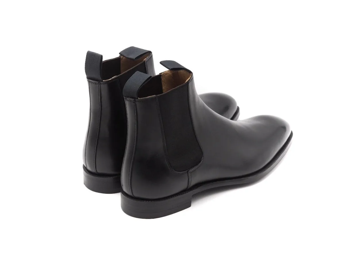 Elastic Sides | Boots<Crockett & Jones Maitland Black Calf
