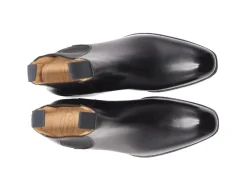 Elastic Sides | Boots<Crockett & Jones Maitland Black Calf