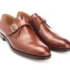 Monk Straps<Crockett & Jones Malvern Chestnut Burnished Calf