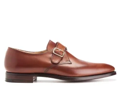 Monk Straps<Crockett & Jones Malvern Chestnut Burnished Calf