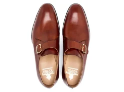 Monk Straps<Crockett & Jones Malvern Chestnut Burnished Calf