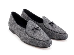 Summer Shoes | Slippers<Rubinacci Marphy Loafer Limited Edition Grey Tweed
