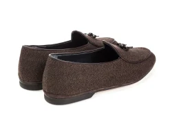 Summer Shoes | Slippers<Rubinacci Marphy Loafer Limited Edition Brown Tweed