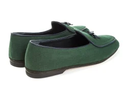 Summer Shoes | Slippers<Rubinacci Marphy Loafer Limited Edition Green Linen