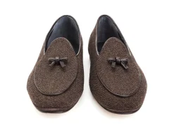 Summer Shoes | Slippers<Rubinacci Marphy Loafer Limited Edition Brown Tweed
