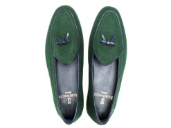 Summer Shoes | Slippers<Rubinacci Marphy Loafer Limited Edition Green Linen