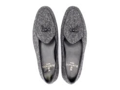 Summer Shoes | Slippers<Rubinacci Marphy Loafer Limited Edition Grey Tweed