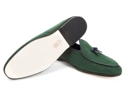 Summer Shoes | Slippers<Rubinacci Marphy Loafer Limited Edition Green Linen