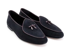 Summer Shoes | Slippers<Rubinacci Marphy Loafer Midnight Velour