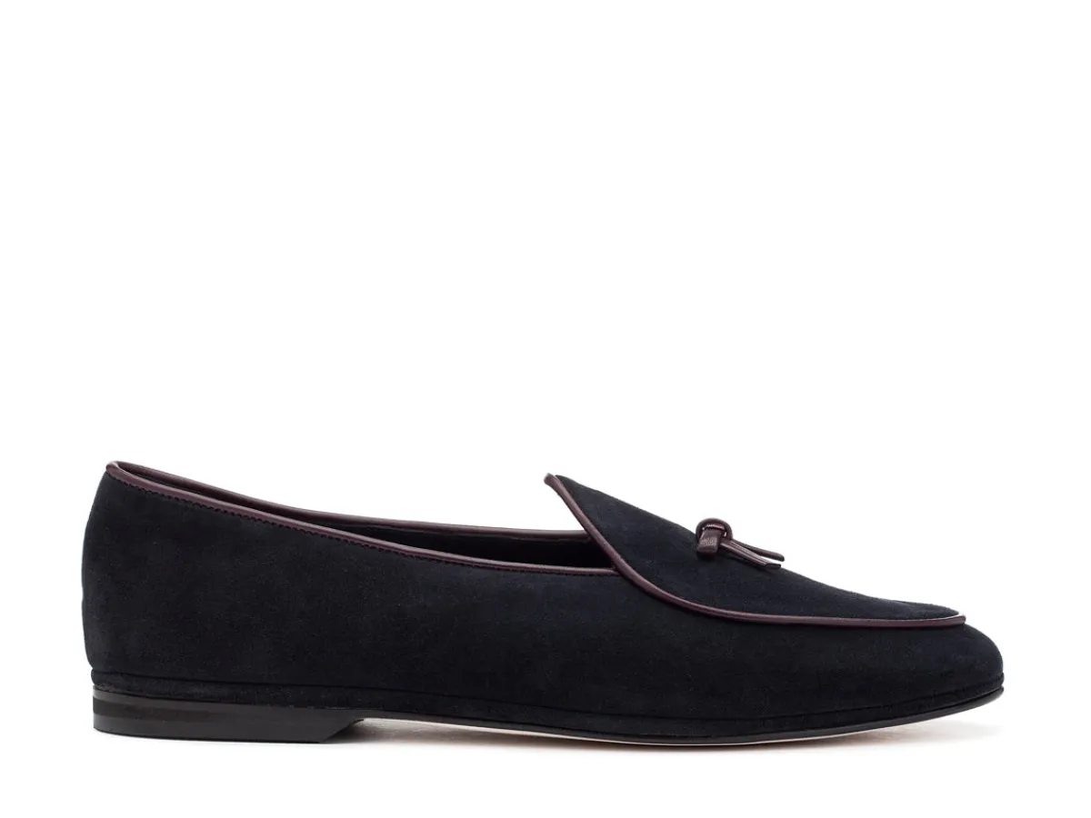 Summer Shoes | Slippers<Rubinacci Marphy Loafer Midnight Velour
