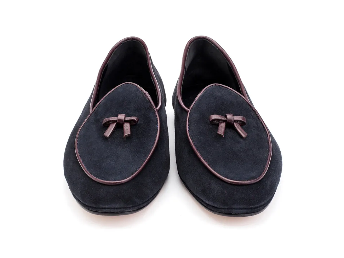 Summer Shoes | Slippers<Rubinacci Marphy Loafer Midnight Velour