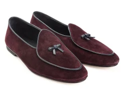 Summer Shoes | Slippers<Rubinacci Marphy Loafer Red Velour