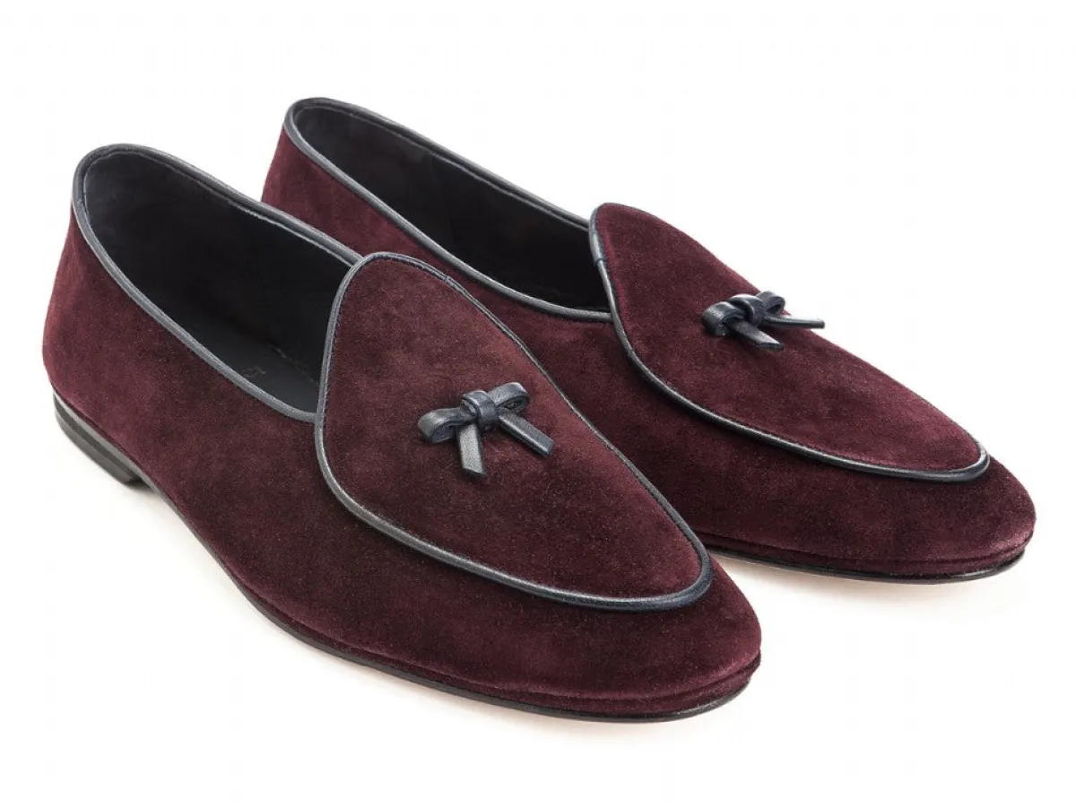 Summer Shoes | Slippers<Rubinacci Marphy Loafer Red Velour