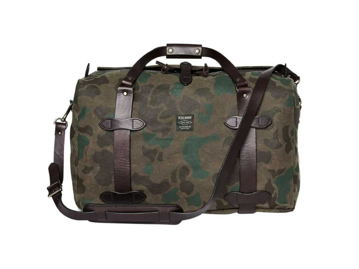 Luggage<Filson Medium Duffle Waxed Camouflage - Limited Edition