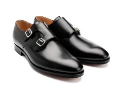 Monk Straps<Crockett & Jones Melbourne Black Calf