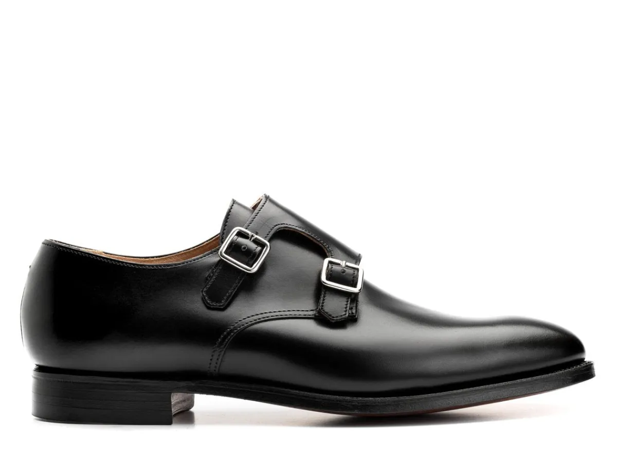 Monk Straps<Crockett & Jones Melbourne Black Calf
