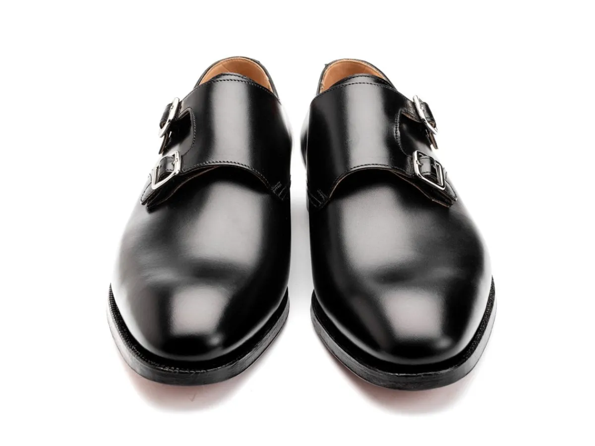 Monk Straps<Crockett & Jones Melbourne Black Calf