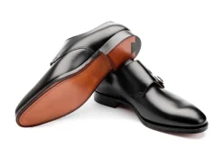 Monk Straps<Crockett & Jones Melbourne Black Calf