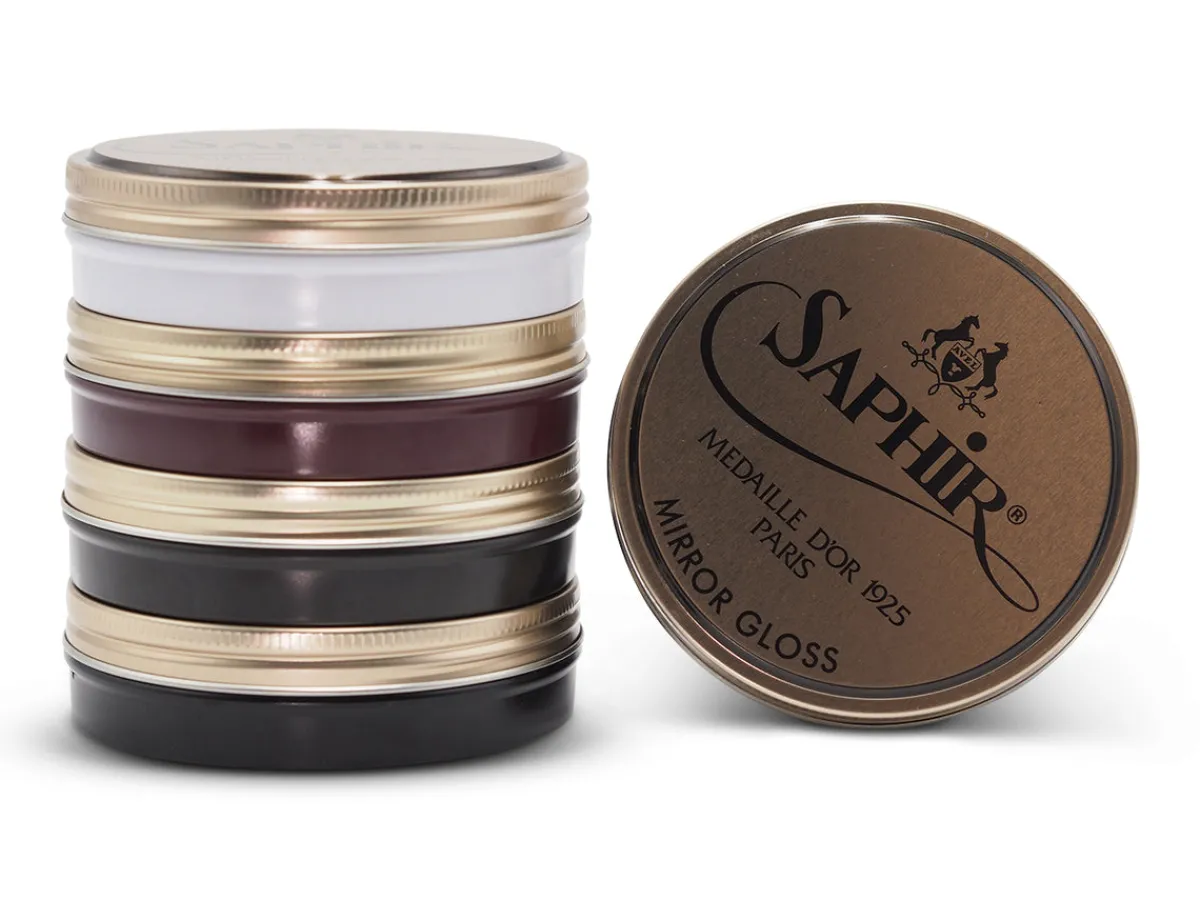 Wax Polishes<Saphir Mirror Gloss Dark Brown