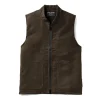 Vests | Outerwear<Filson Moleskin Vest Liner Brown