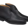 Suede | Rubber Soles<Crockett & Jones Molton Black Rough-out Suede