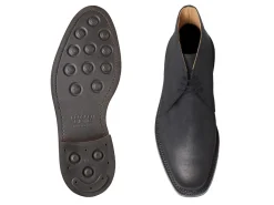 Suede | Rubber Soles<Crockett & Jones Molton Black Rough-out Suede