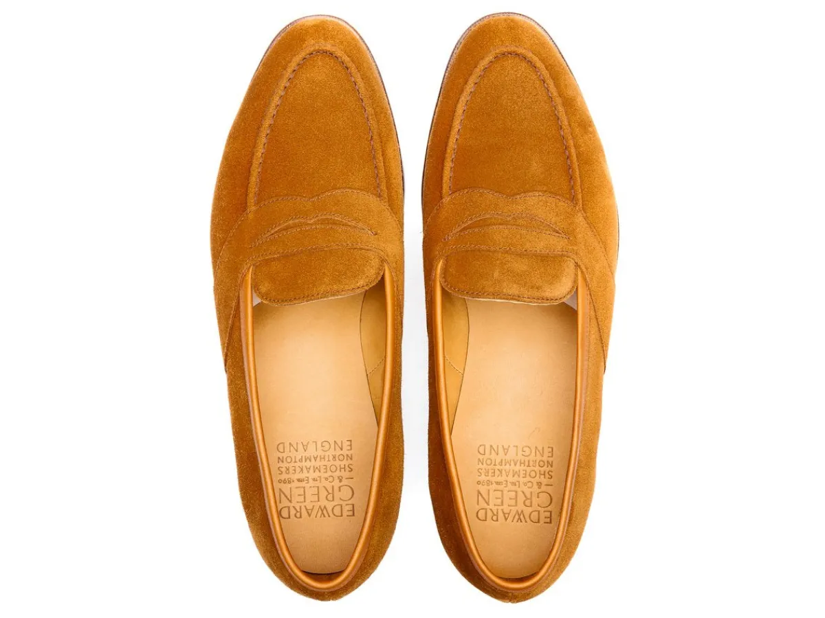 Summer Shoes | Suede<Edward Green Montpellier Tobacco Suede