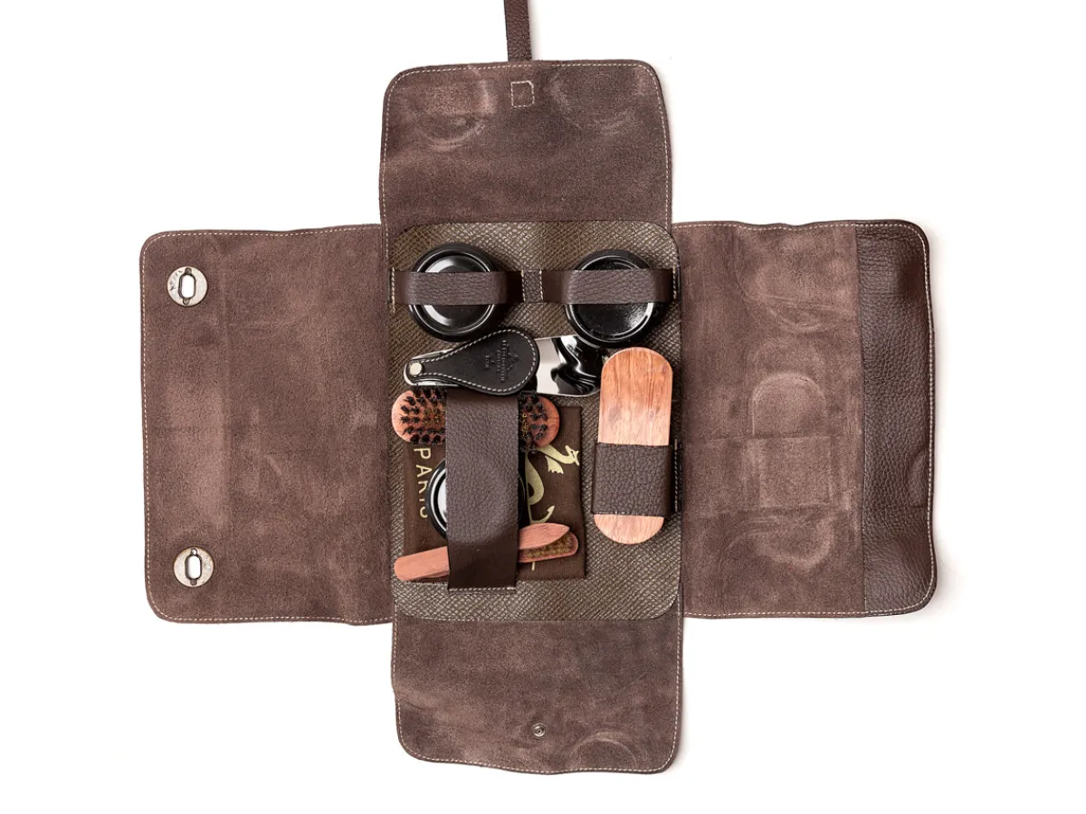 Shoe Care Kits<La Cordonnerie Anglaise Nomad Set Brown