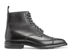 Rubber Soles | Boots<Crockett & Jones Northcote Black Wax Calf