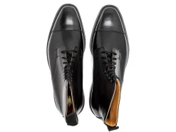 Rubber Soles | Boots<Crockett & Jones Northcote Black Wax Calf
