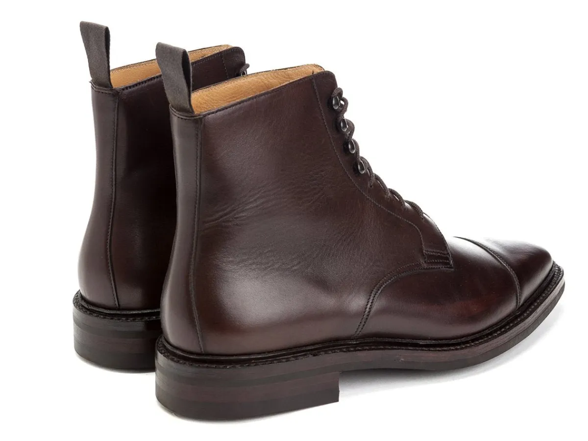 Rubber Soles | Boots<Crockett & Jones Northcote Dark Brown Wax Calf