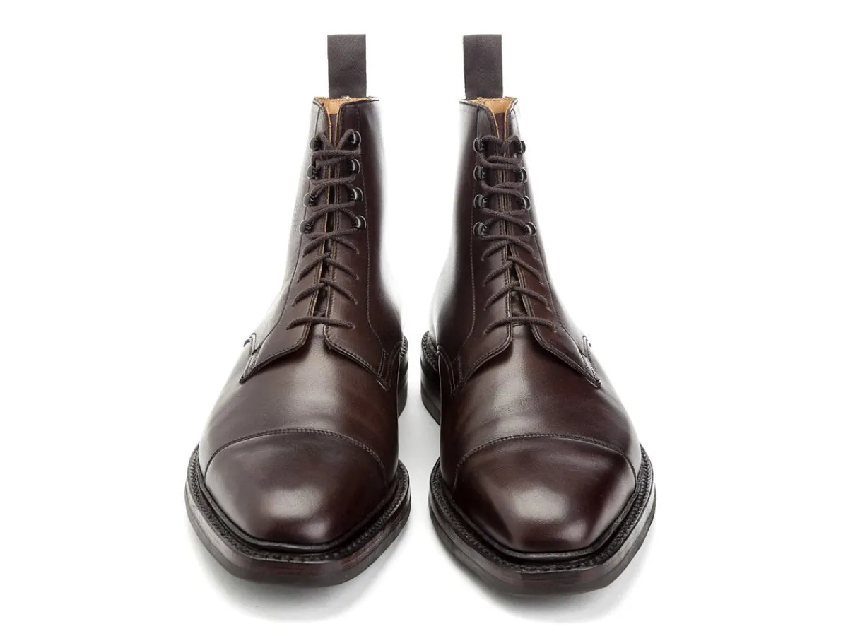 Rubber Soles | Boots<Crockett & Jones Northcote Dark Brown Wax Calf