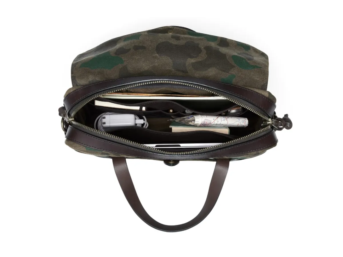 Luggage | Briefcases<Filson Original Briefcase Waxed Camouflage - Limited Edition