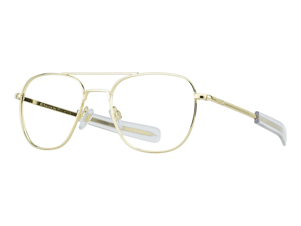 Sunglasses | Eyewear<American Optical Original Pilot Gold Frame Only