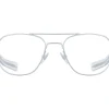 Eyewear<American Optical Original Pilot Matte Silver Frame Only