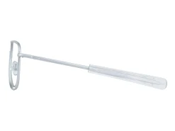 Eyewear<American Optical Original Pilot Matte Silver Frame Only