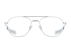 Eyewear<American Optical Original Pilot Silver Frame Only