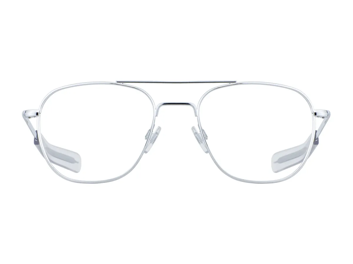 Eyewear<American Optical Original Pilot Silver Frame Only