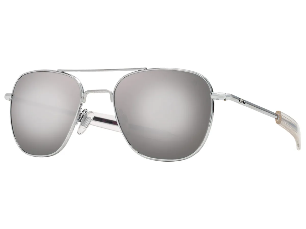Sunglasses | Eyewear<American Optical Original Pilot Silver Silver Mirror Glass Lens