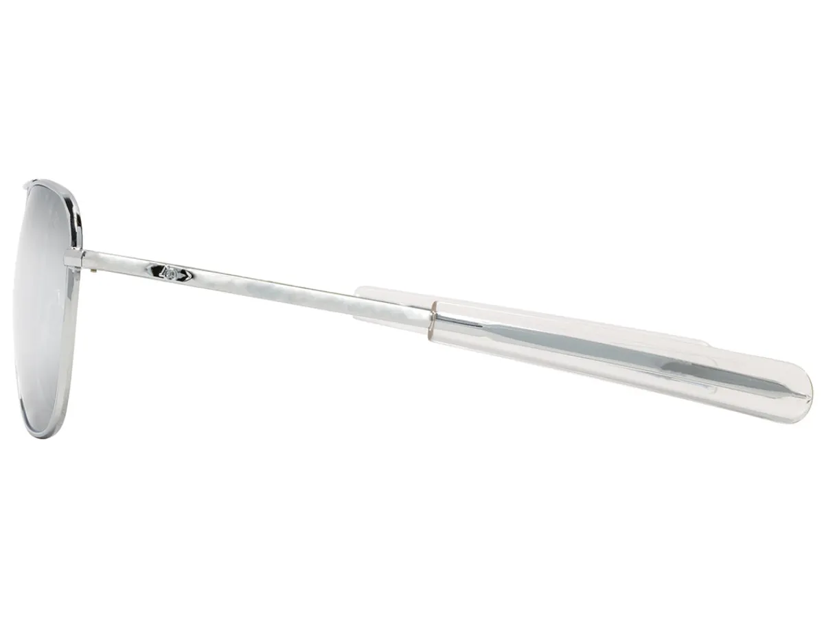Sunglasses | Eyewear<American Optical Original Pilot Silver Silver Mirror Glass Lens