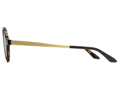 Sunglasses | Eyewear<American Optical Oxford Black Tortoise & Gold Brown Nylon Lens Polarised
