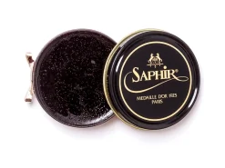 Wax Polishes<Saphir Pate de Luxe Wax Polish 50mL Dark Brown