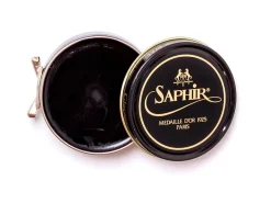 Wax Polishes<Saphir Pate de Luxe Wax Polish 50mL Black