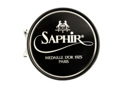Wax Polishes<Saphir Pate de Luxe Wax Polish 100mL Dark Brown