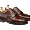 Rubber Soles | Derbys<Crockett & Jones Pembroke Dark Brown Scotch Grain [PRE-ORDER]