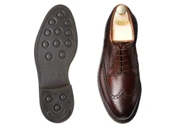 Rubber Soles | Derbys<Crockett & Jones Pembroke Dark Brown Scotch Grain [PRE-ORDER]