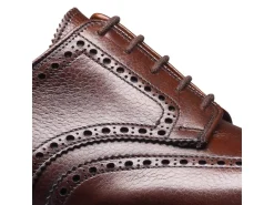 Rubber Soles | Derbys<Crockett & Jones Pembroke Dark Brown Scotch Grain [PRE-ORDER]
